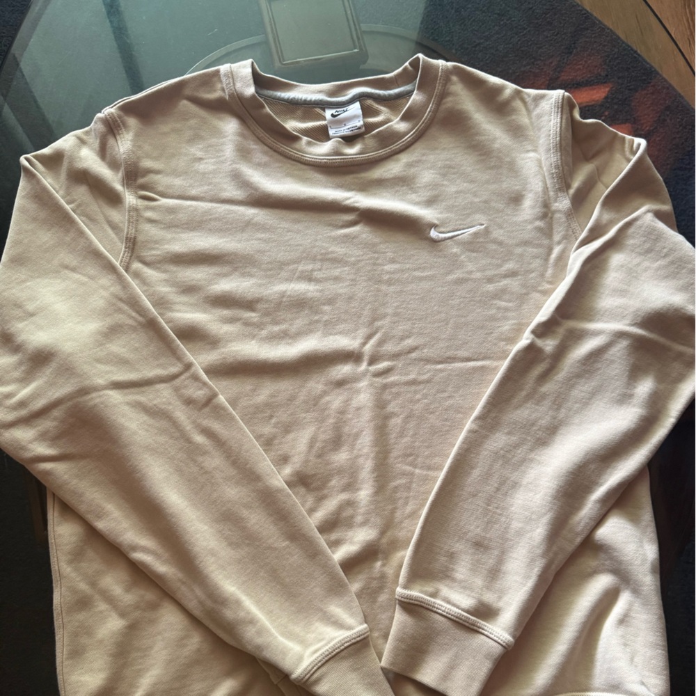 Nike Cream Crewneck Sweater